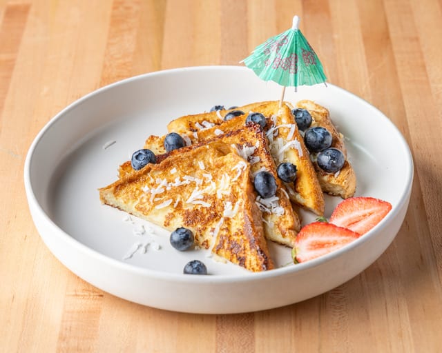 Coconut French Toast.