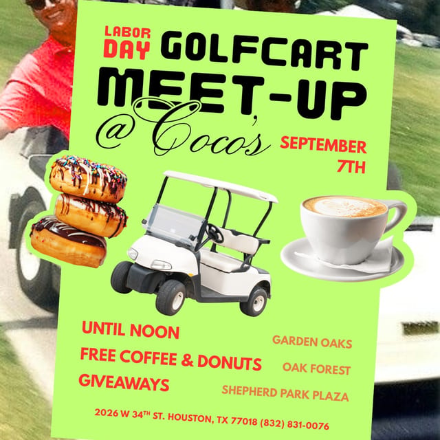 Labor Day Golfcart Meetup