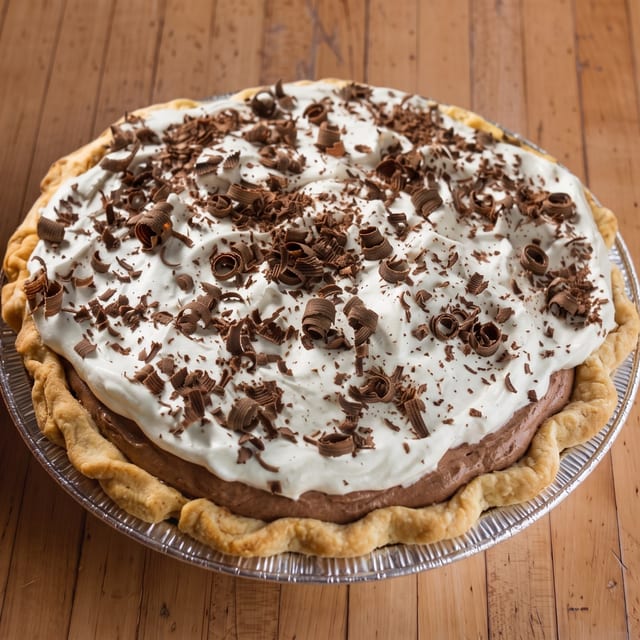 Chocolate Silk Pie.