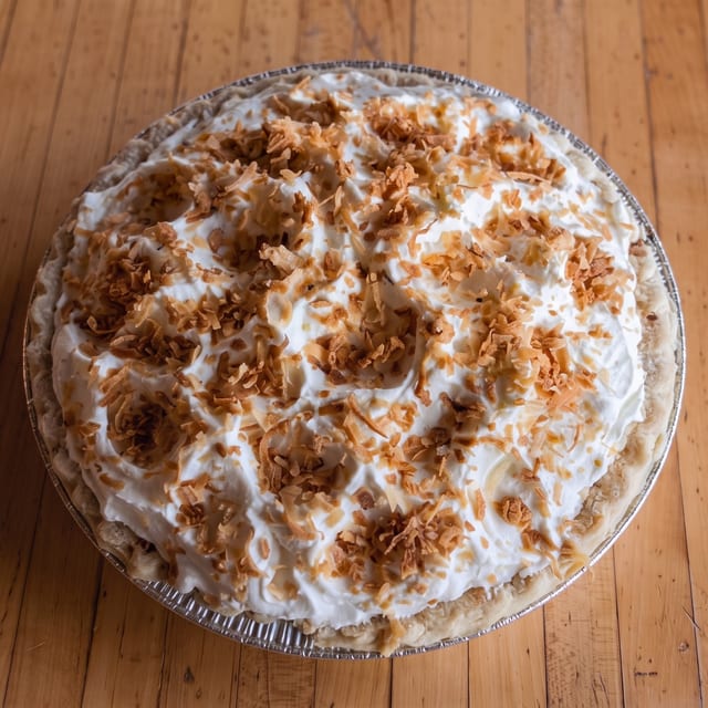 Coconut Cream Pie.
